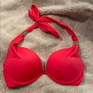 Push-up Victoria secret bikini top. Hot pink